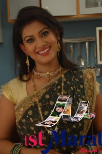 Pradnya Jadhav In Saree