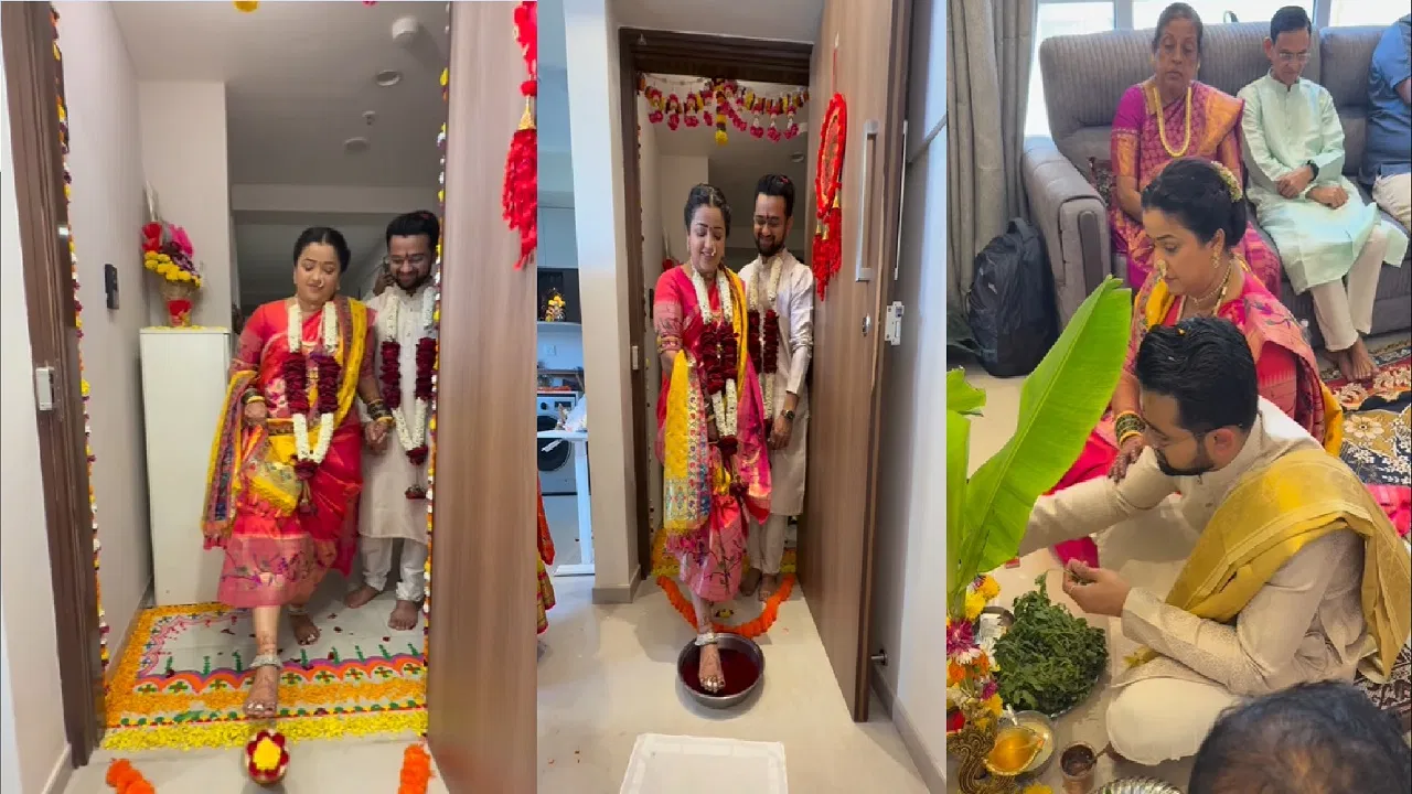 Video: Actress Apoorva Nemlekar’s Warm Welcome at In-Laws’ Home — And the Proverb She Quoted Goes Viral 10 Apoorva Nemlekar