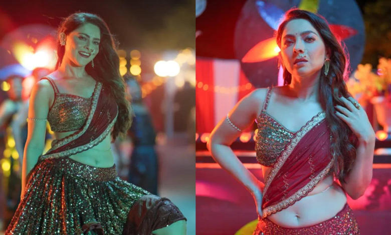 'Apsara' Becomes 'Manjula': Sonali Kulkarni Stuns in Explosive New Item Song for 'Saalbardi' 1 Apsara