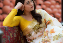 Girija Oak in Yellow