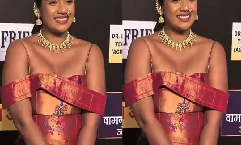 'Tarini' Fame Actress Ashwini Gorle Faces Backlash Over Experimental Paithani Saree Look 1 A Gorle