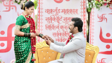 Husband Bhushan Shivtare Wishes Actress Ashwini Mahangade on Her Birthday: "All Your Dreams..." 2 Ashwini and Bhushan Shivtare